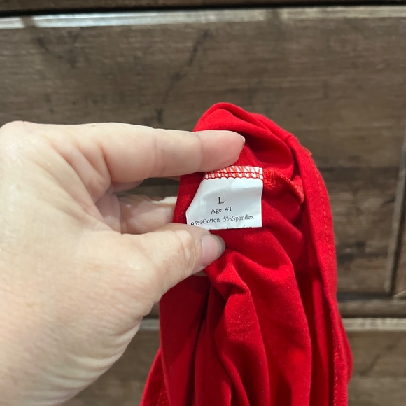 Toddler girls Valentines outfit - Picture 4 of 9